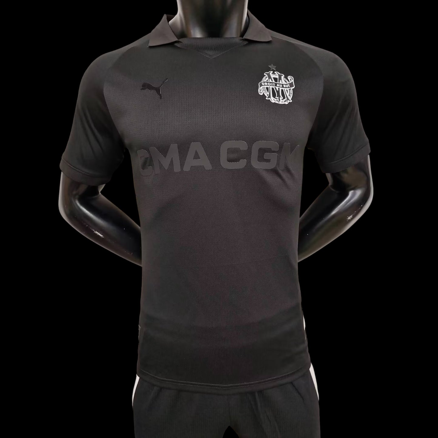 Marseille Maillot Anniversaire 125ans 24/25 (Noir) – Version Player