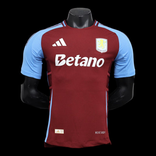 Aston Villa Maillot Domicile 24/25 – Version Player