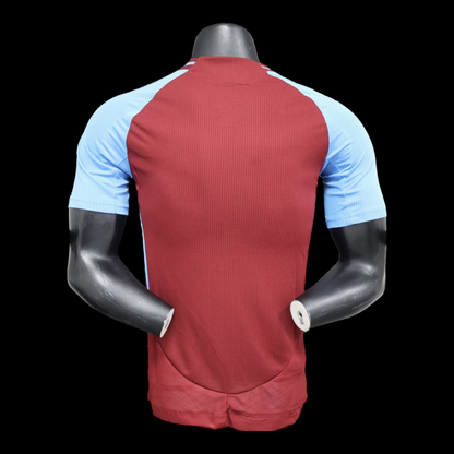 Aston Villa Maillot Domicile 24/25 – Version Player
